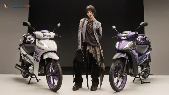 Honda Biz EX Kuromi Edition Dengan Karakter Imut! Honda Biz EX Kuromi Edition 2025 Bebek Spesial Tampil Makin Lucu