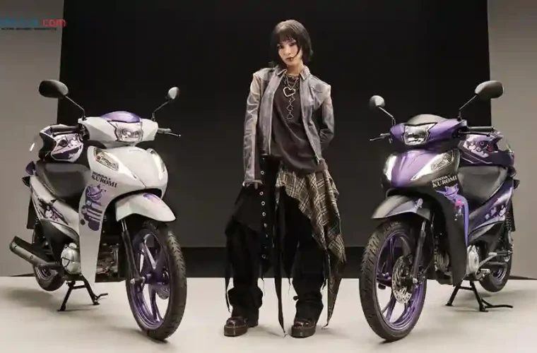 Dengan Karakter Imut! Honda Biz EX Kuromi Edition 2025 Bebek Spesial Tampil Makin Lucu