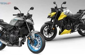 Honda CB750 Hornet vs Yamaha MT-07: Duel Motor Kekar 2 Silinder Canggih!