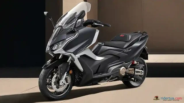 Kymco AK575 Premium Tampil Mewah dan Sporty! Kymco AK575 Premium 2026 Skutik Bongsor Tantang Yamaha XMax