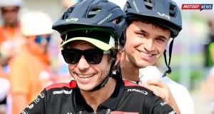 Lando Norris - Valentino Rossi