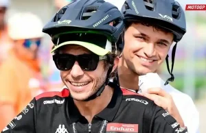 Lando Norris - Valentino Rossi