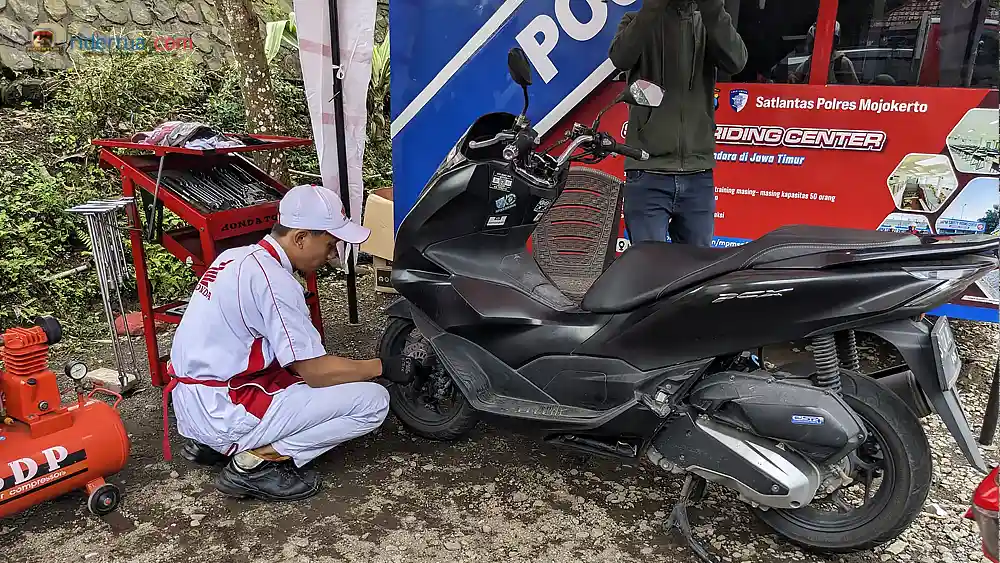 MPM Honda Jatim Hadirkan Cari_Aman Corner