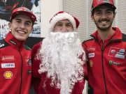 Marc Marquez - Davide Tardozzi - Pecco Bagnaia
