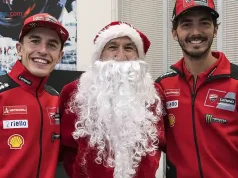 Marc Marquez - Davide Tardozzi - Pecco Bagnaia