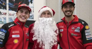 Marc Marquez - Davide Tardozzi - Pecco Bagnaia