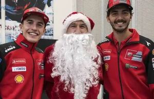 Marc Marquez - Davide Tardozzi - Pecco Bagnaia