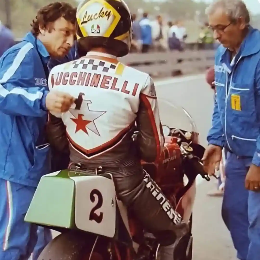 Marcellino Lucchi Dengan Aprilia 250cc