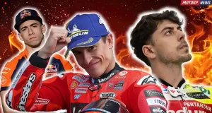 Pedro Acosta - Marc marquez - Fabio Di Giannantonio