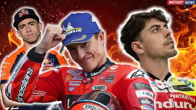 Pedro Acosta - Marc marquez - Fabio Di Giannantonio