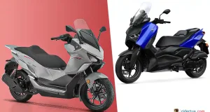 QJMotor Fort 125N vs Yamaha XMAX 125: Duo Maxi-Scooter 125cc, Harganya Jauh Banget?