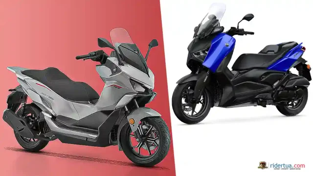 QJMotor Fort 125N vs Yamaha XMAX 125 QJMotor Fort 125N vs Yamaha XMAX 125: Duo Maxi-Scooter 125cc, Harganya Jauh Banget?
