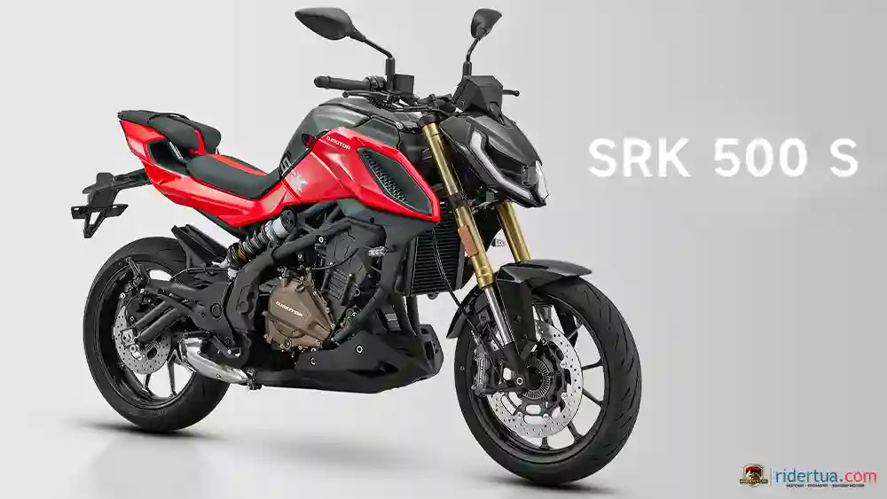 QJMotor, SRK500 S, QJMotor SRK500 S, motor naked, streetfighter, motor baru