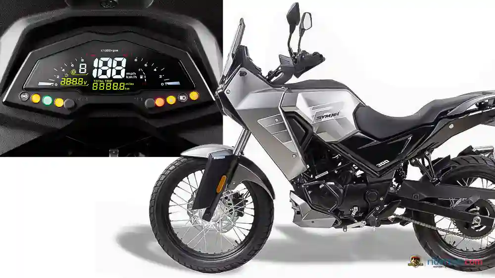 SYM, NHR 300, SYM NHR 300, motor petualang, adventure, motor baru