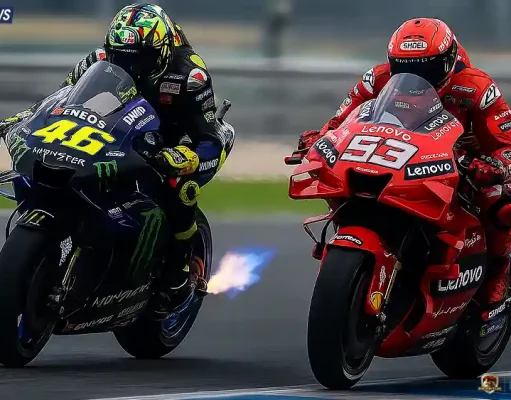 Hanya Tertinggal 3 dari Valentino Rossi, Marc Marquez Berpeluang Besar Memecahkan Rekor Fastes Lap Terbanyak dalam Sejarah MotoGP Valentino Rossi - Marc Marquez