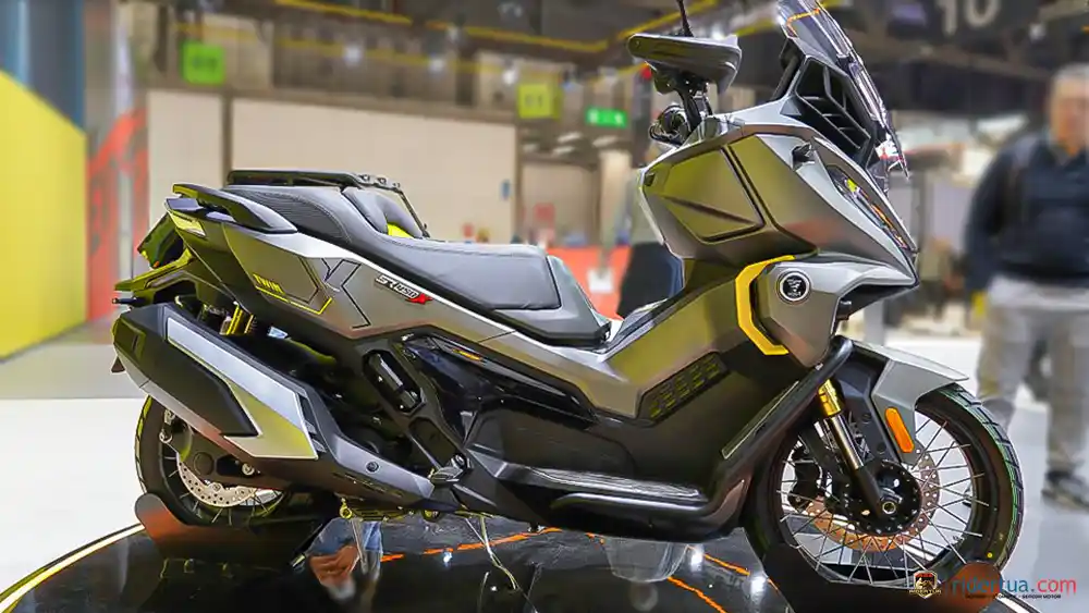 Tampang Gagah Siap Petualang! Voge SR450X Matik Baru yang Punya Aksesoris Bawaan 3 Voge, SR450X, Voge SR450X, skutik bongsor, skutik adventure, motor baru