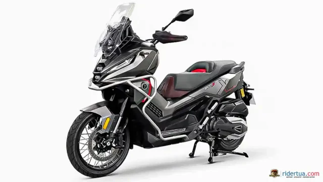 Voge SR450X Tampang Gagah Siap Petualang! Voge SR450X Matik Baru yang Punya Aksesoris Bawaan