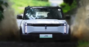 Mobil listrik Chery J6 Makassar