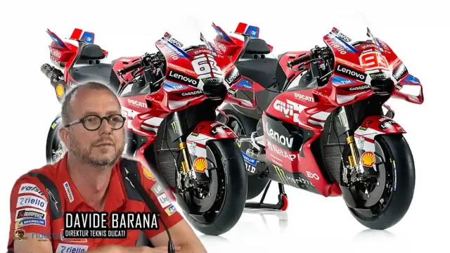 Davide Barana - Direktur Teknis Ducati) Davide Barana - Direktur Teknis Ducati)