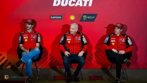 Davide Tardozzi: Ducati Utamakan Marquez, Kami Belum Bernegosiasi dengan Pecco Bagnaia 2 Davide Tardozzi - Pecco Bagnaia - Marc Marquez