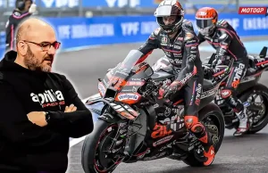 Fabiano Sterlacchini: Aprilia Siap Buat Pembalap Gas Pol Lebih Cepat dan Aman Fabiano Sterlacchini - Marco Bezzecchi