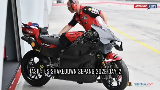 Hasil Tes Shakedown Sepang 2026 Day-2 Hasil Tes Shakedown Sepang 2026 Day-2