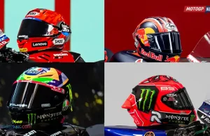 Helm pembalap MotoGP 2026