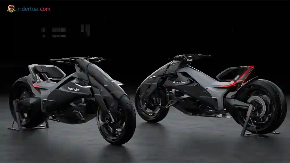 Bentuknya Unik Muncul Honda EV Outlier Concept, Motor Listrik Konsep Masa Depan 2 Honda, Honda EV Outlier Concept, Outlier Concept, motor konsep, motor listrik