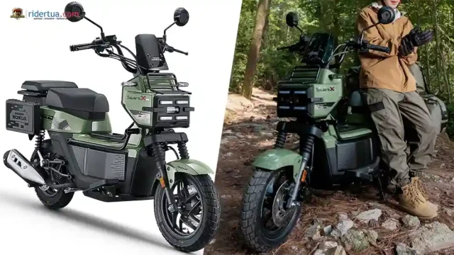 Honda Square X125 Gaya Adventure Ramping! Honda Square X125 Bodinya Mengotak Harga Rp 30 Jutaan