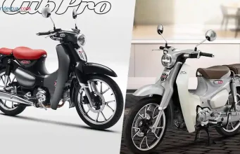 Honda Super Cub C125 vs Kamax Super Pro 125: Dua Bebek Retro Bentuk Mirip, Harga Beda Jauh