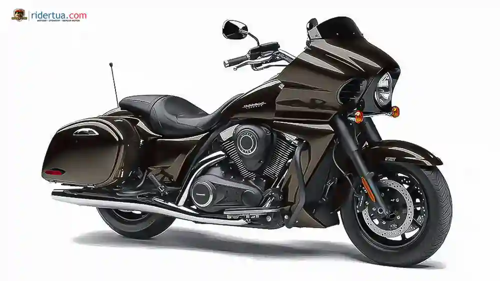 Untuk Touring dengan Bodi Gede, Kawasaki Vulcan 1700 Vaquero ABS 2026 Gaya Bagger Amerika 3 Kawasaki, Vulcan 1700 Vaquero, Kawasaki Vulcan 1700 Vaquero, motor bagger, motor cruiser