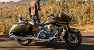 Untuk Touring dengan Bodi Gede, Kawasaki Vulcan 1700 Vaquero ABS 2026 Gaya Bagger Amerika