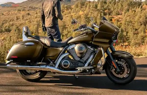 Untuk Touring dengan Bodi Gede, Kawasaki Vulcan 1700 Vaquero ABS 2026 Gaya Bagger Amerika