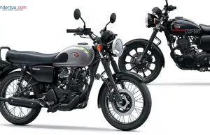 Dua Motor Retro-Klasik Kawasaki W175L dan Street 2026 Meluncur di Indonesia!