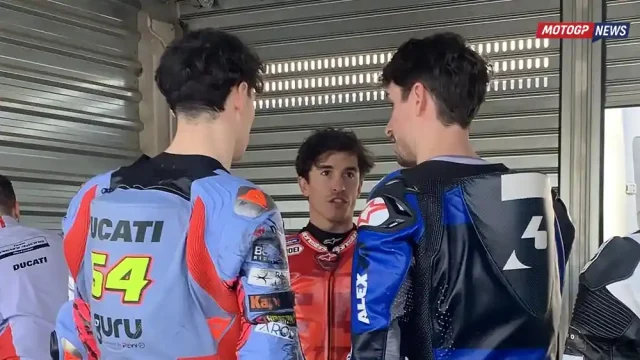 Marc Marquez - Alex Marquez - Fermin Aldeguer