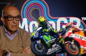 Marc Marquez - Valentino Rossi - Carmelo Ezpeleta