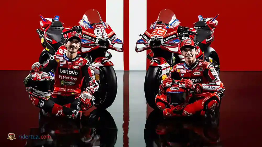 Resmi! Peluncuran Ducati Lenovo Team 2026: Peringatan 100 Tahun Borgo Panigale 7 Peluncuran Ducati Lenovo Team 2026