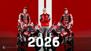 Gigi Dall'Igna: Marc Marquez dan Pecco Bagnaia adalah 2 Juara Dunia, Beda Karakter Tapi Keduanya Juara Dunia 1 Peluncuran Ducati Lenovo Team 2026
