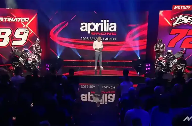 Peluncuran Tim Aprilia Racing 2026
