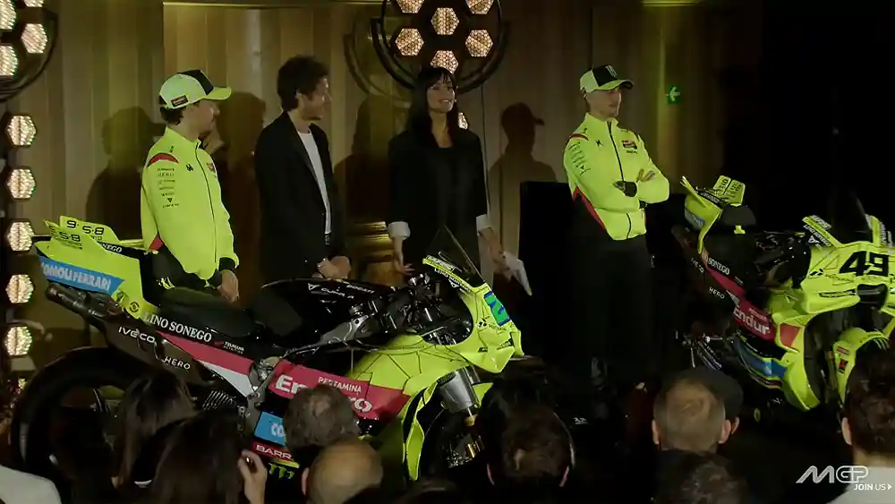 Tim VR46: Akhirnya Bendera Indonesia 'Merah Putih' di Motor Rossi Sudah Benar! 1 Peluncuran Tim Pertamina Enduro VR46 Racing 2026-1