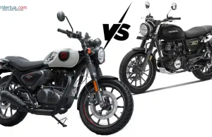 Royal Enfield Hunter 350 vs Honda CB350RS: Dua Gaya Roadster 350cc Tampil Retro-Klasik Royal Enfield Hunter 350 vs Honda CB350RS: Dua Gaya Roadster 350cc Tampil Retro-Klasik