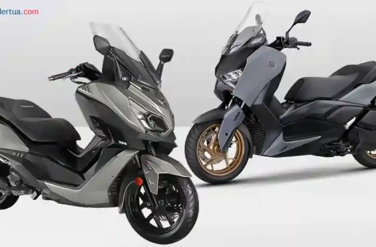 SYM Cruisym 300 vs Yamaha XMax 300: Duel Maxi-Skutik, Desain Garang Harga Beda Jauh?