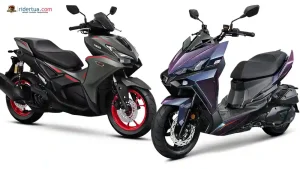 SYM DRGBT vs Yamaha Aerox Alpha: Dua Skutik Sporty Fitur Modern, Punya Karakter yang Khas 1 SYM DRGBT vs Yamaha Aerox Alpha