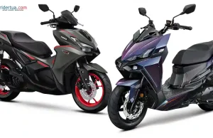SYM DRGBT vs Yamaha Aerox Alpha: Dua Skutik Sporty Fitur Modern, Punya Karakter yang Khas