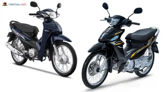 Suzuki Smash 115 vs Honda Wave 110