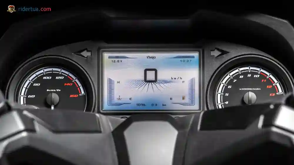 Padet Ala Moge! Skutik Thrust Explorer 300 GT 2026 Bodi Bongsor Sudah Double-Disk 3 Thrust, Thrust Motor, Thrust Explorer 300 GT, Explorer 300 GT, motor matik, skutik bongsor