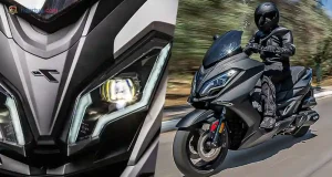 Padet Ala Moge! Skutik Thrust Explorer 300 GT 2026 Bodi Bongsor Sudah Double-Disk