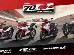 YIMM Hadirkan 4 Model Spesial Yamaha 70th Anniversary Edition dengan Livery Khas Balap Legendaris! YIMM Hadirkan 4 Model Spesial Yamaha 70th Anniversary Edition dengan Livery Khas Balap Legendaris!