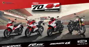 YIMM Hadirkan 4 Model Spesial Yamaha 70th Anniversary Edition dengan Livery Khas Balap Legendaris!