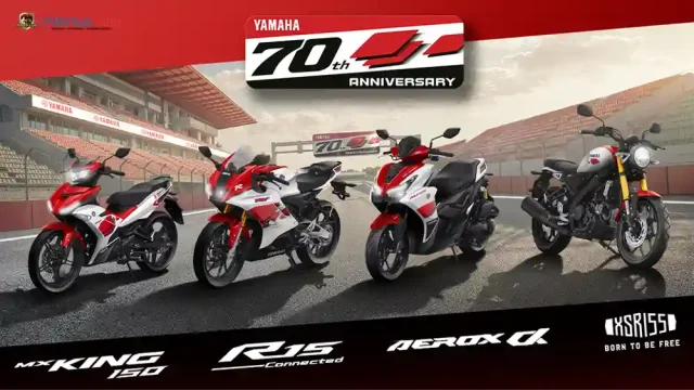 YIMM Hadirkan 4 Model Spesial Yamaha 70th Anniversary Edition dengan Livery Khas Balap Legendaris!